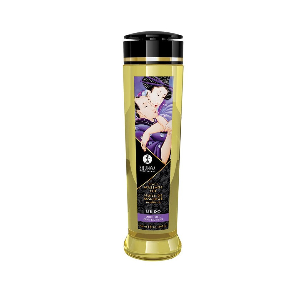 Shunga Erotic Massage Oil Libido-Exotic Fruit 8.5oz